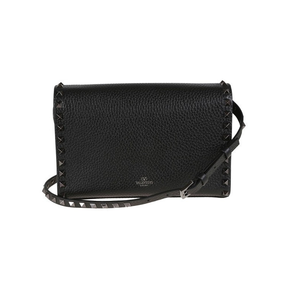 Valentino Black Grained Calfskin Small Bag - NWT - Picture 2 of 3